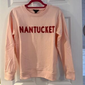 J. Crew Light Pink Nantucket Sweater